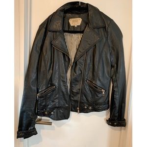 **Vegan Leather Jacket**